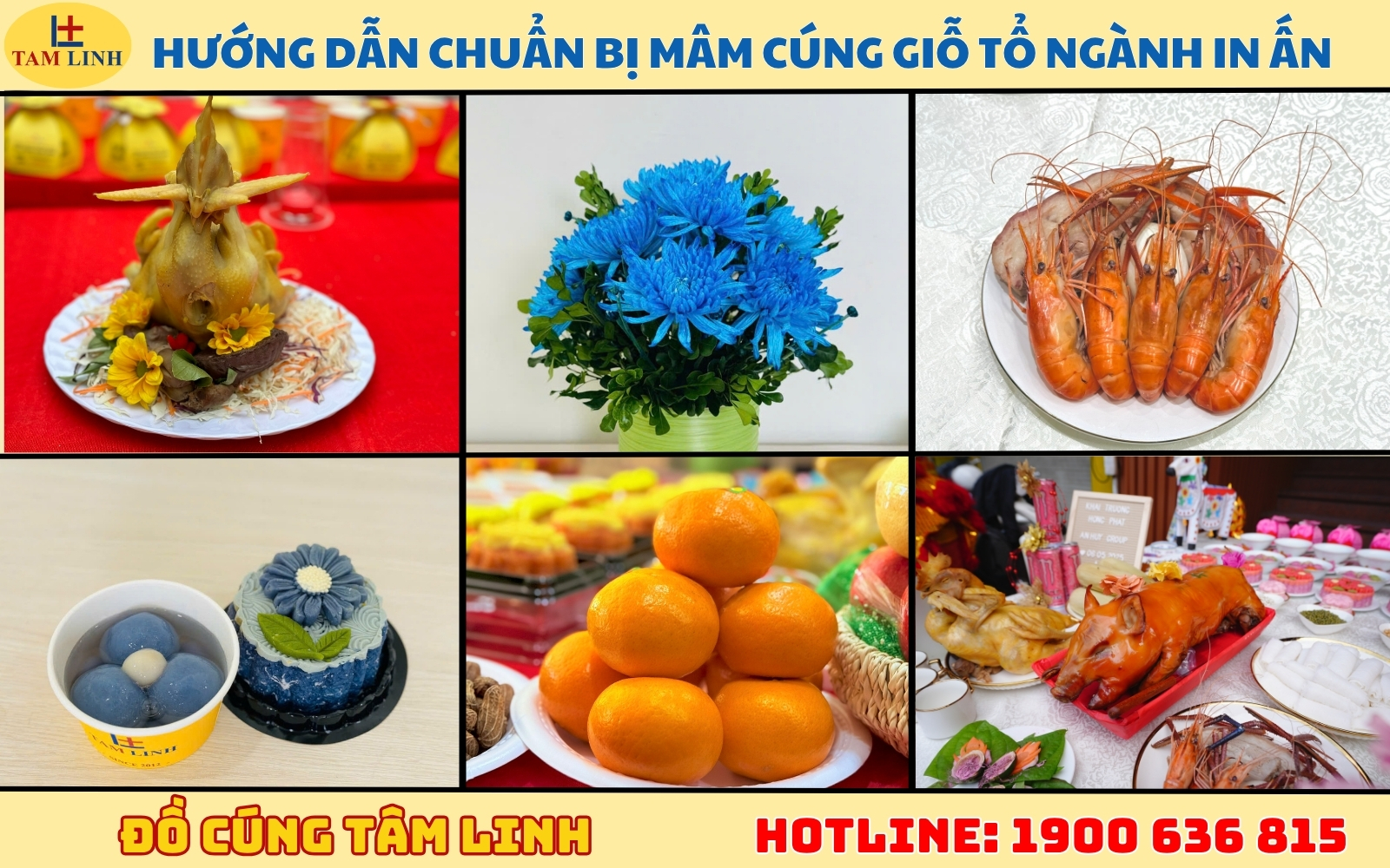 Hướng dẫn chuẩn bị mâm cúng giỗ tổ ngành in ấn đầy đủ