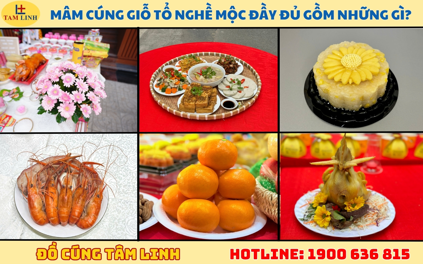 Mâm cúng giỗ tổ nghề mộc đầy đủ gồm những gì