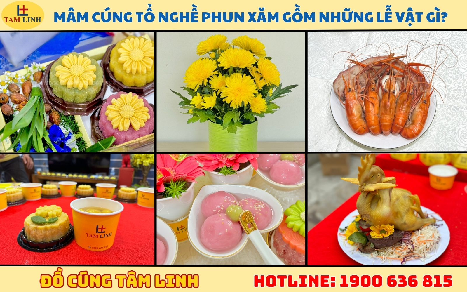 Mâm cúng tổ nghề phun xăm gồm những lễ vật gì