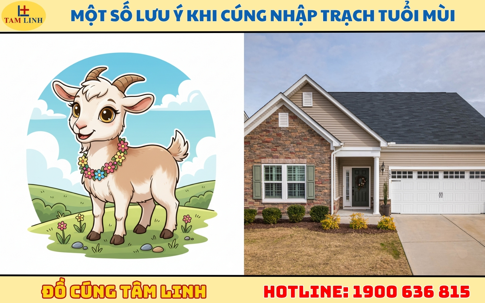 Một số lưu ý khi cúng nhập trạch tuổi Mùi