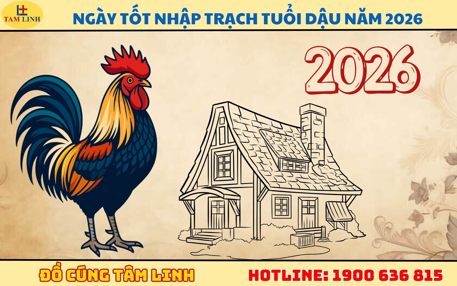 Ngày tốt nhập trạch tuổi Dậu năm 2026