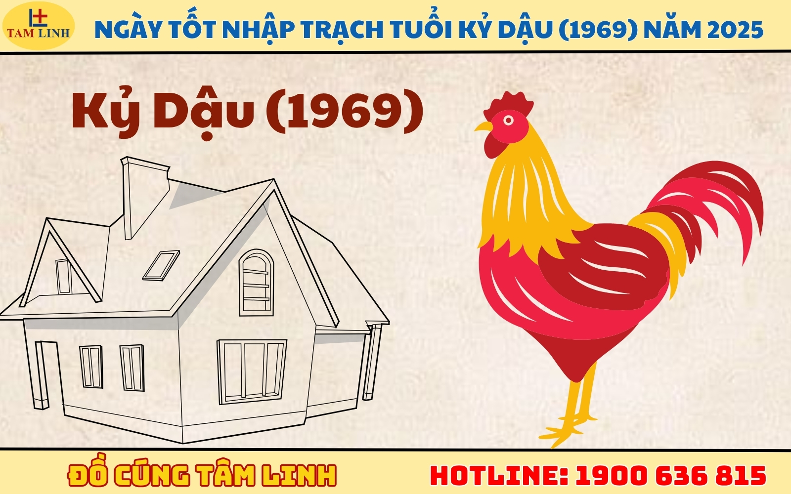 Ngày tốt nhập trạch tuổi Kỷ Dậu (1969) năm 2025