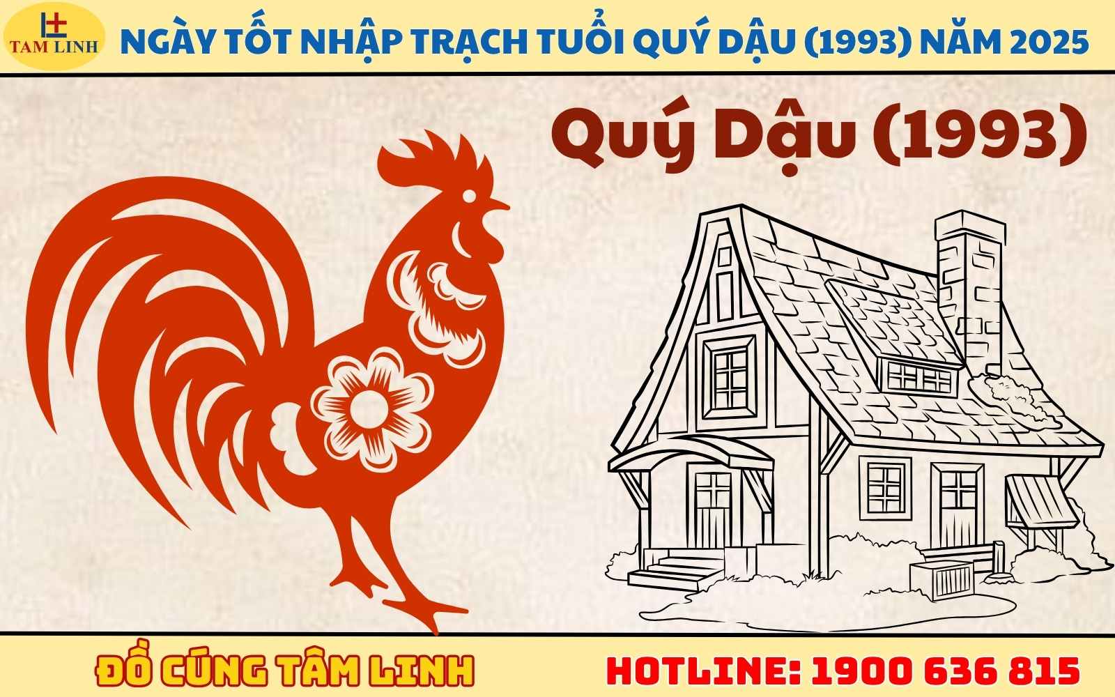 Ngày tốt nhập trạch tuổi Quý Dậu (1993) năm 2025