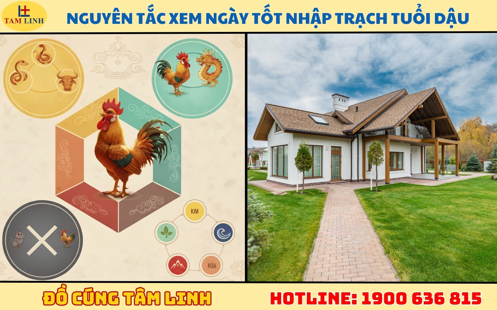 Nguyên tắc xem ngày tốt nhập trạch tuổi Dậu