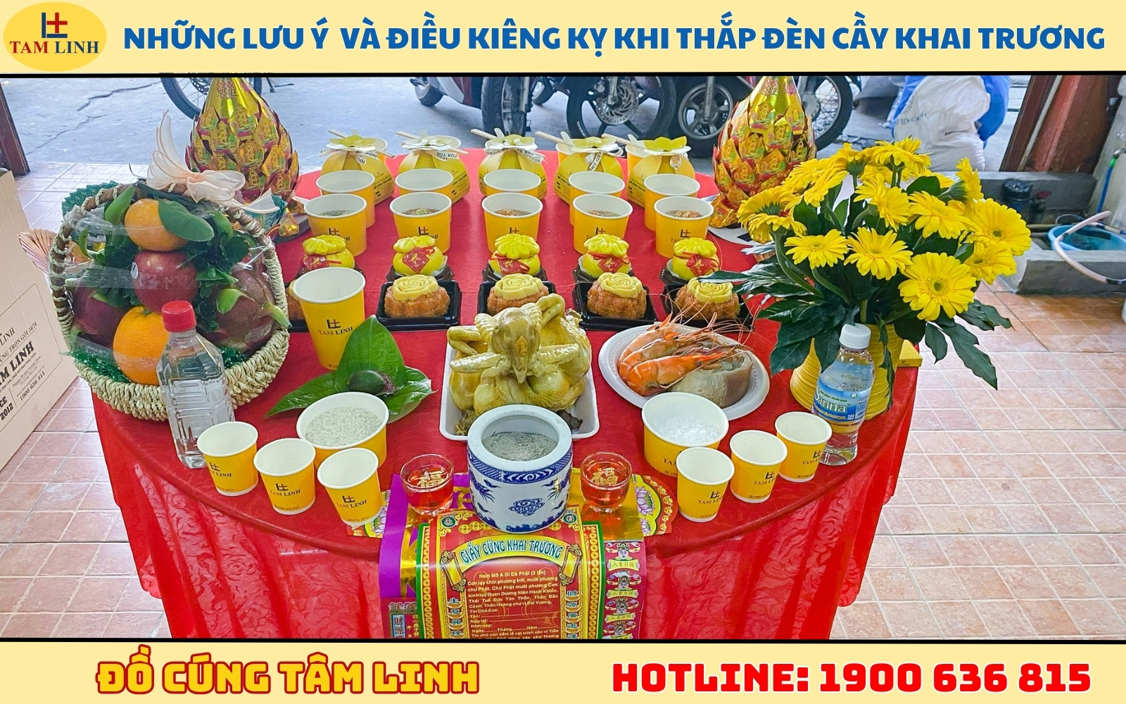 Những lưu ý quan trọng và điều kiêng kỵ khi thắp đèn cầy khai trương