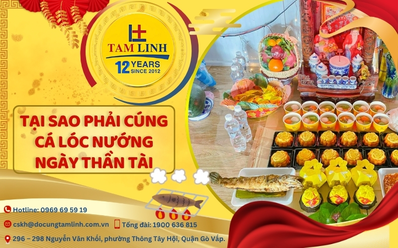 tại sao phải cúng cá lóc nướng ngày thần tài