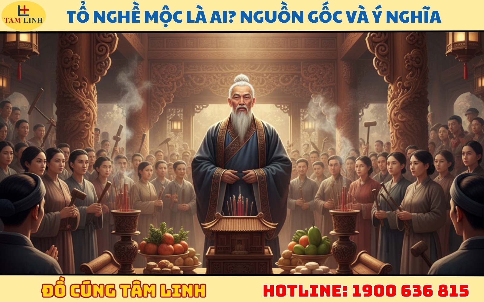 Tổ nghề mộc là ai? Nguồn gốc và ý nghĩa ngày giỗ tổ thợ mộc