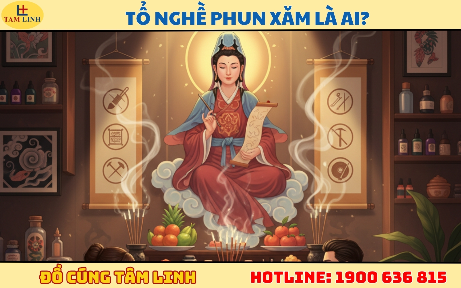 Tổ nghề phun xăm là ai