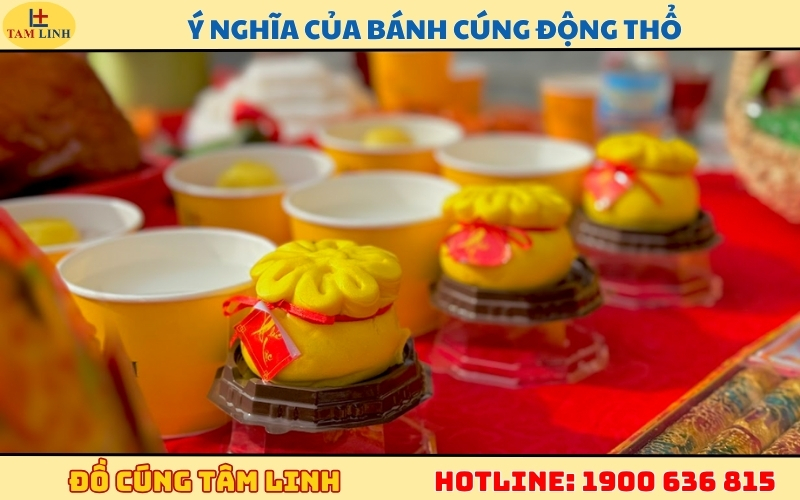 Ý nghĩa của bánh cúng động thổ trong nghi lễ khởi công