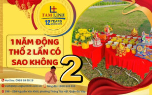 1 năm động thổ 2 lần có sao không