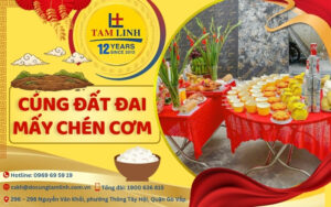 cúng đất đai mấy chén cơm