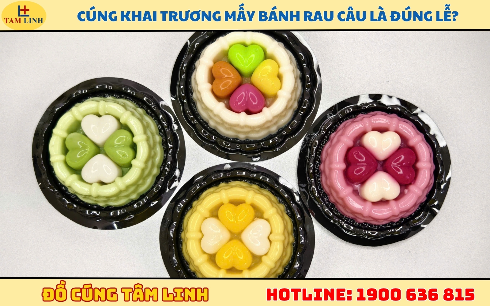Cúng khai trương mấy cái rau câu là đúng lễ