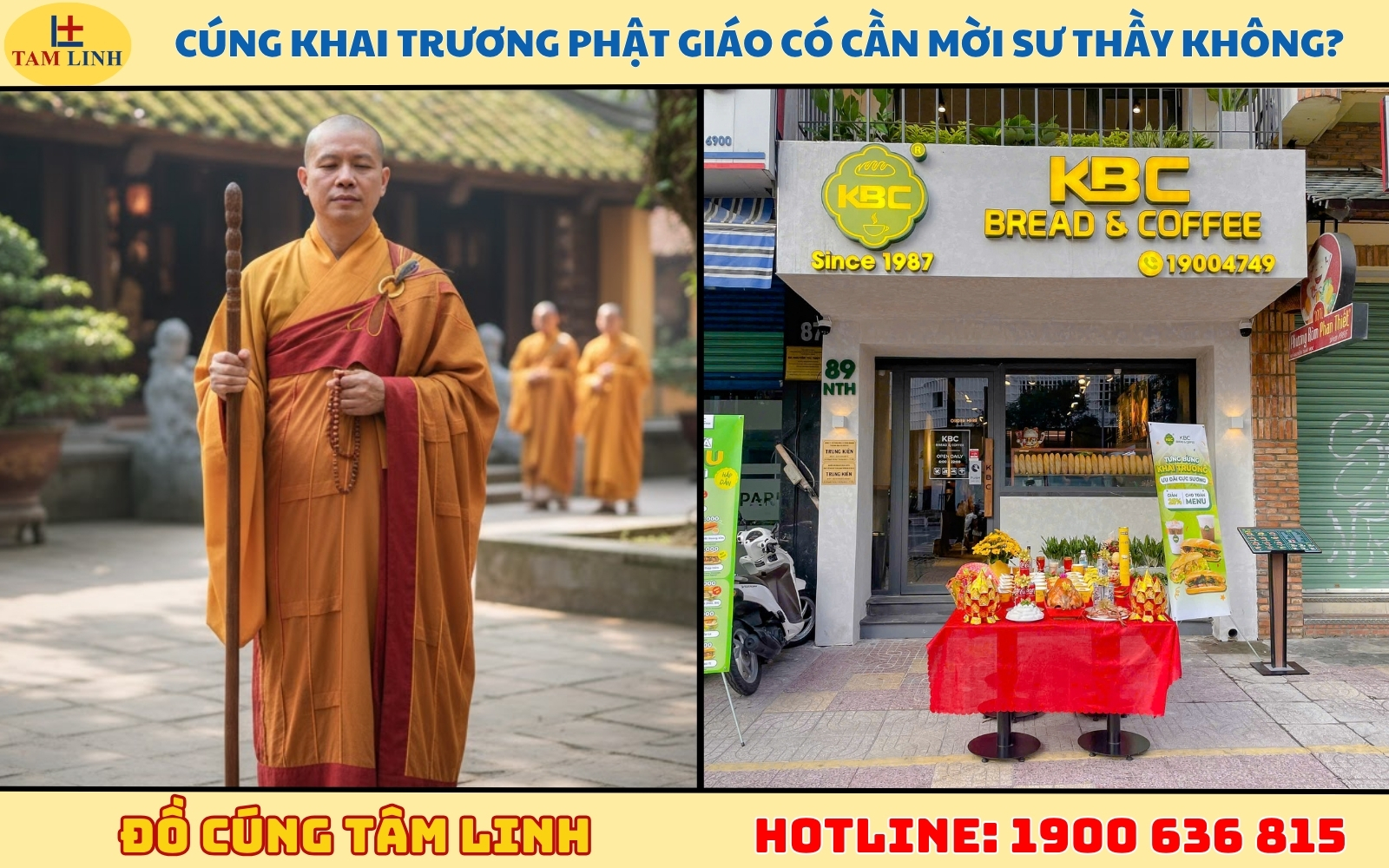Cúng khai trương theo Phật giáo có cần mời Sư Thầy không