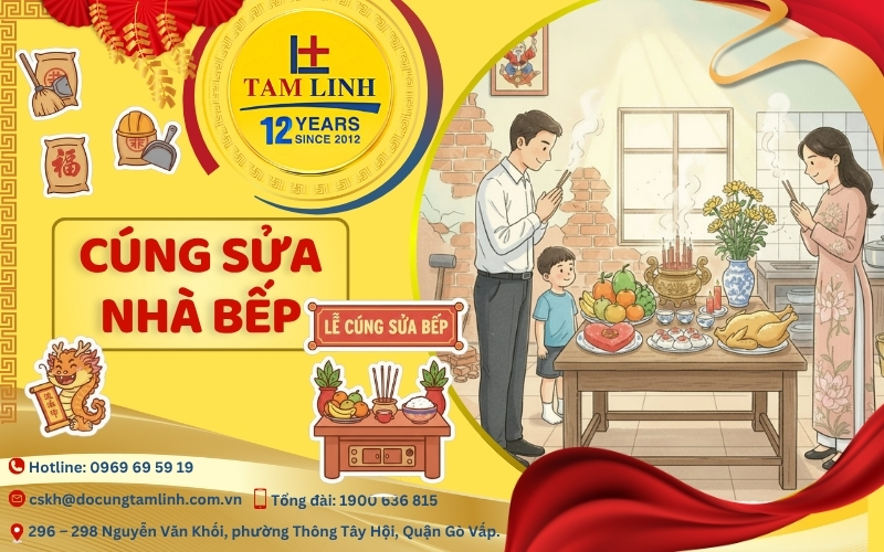 Cúng sửa nhà bếp