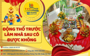 Động Thổ Trước Làm Nhà Sau Có Được Không