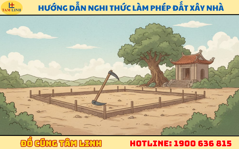Hướng dẫn nghi thức làm phép đất xây nhà