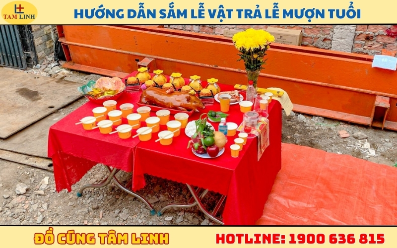 Hướng dẫn sắm lễ vật trả lễ mượn tuổi