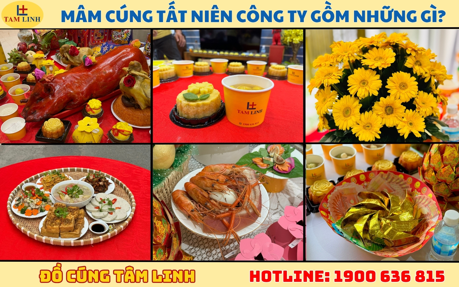 Mâm cúng tất niên công ty gồm những gì