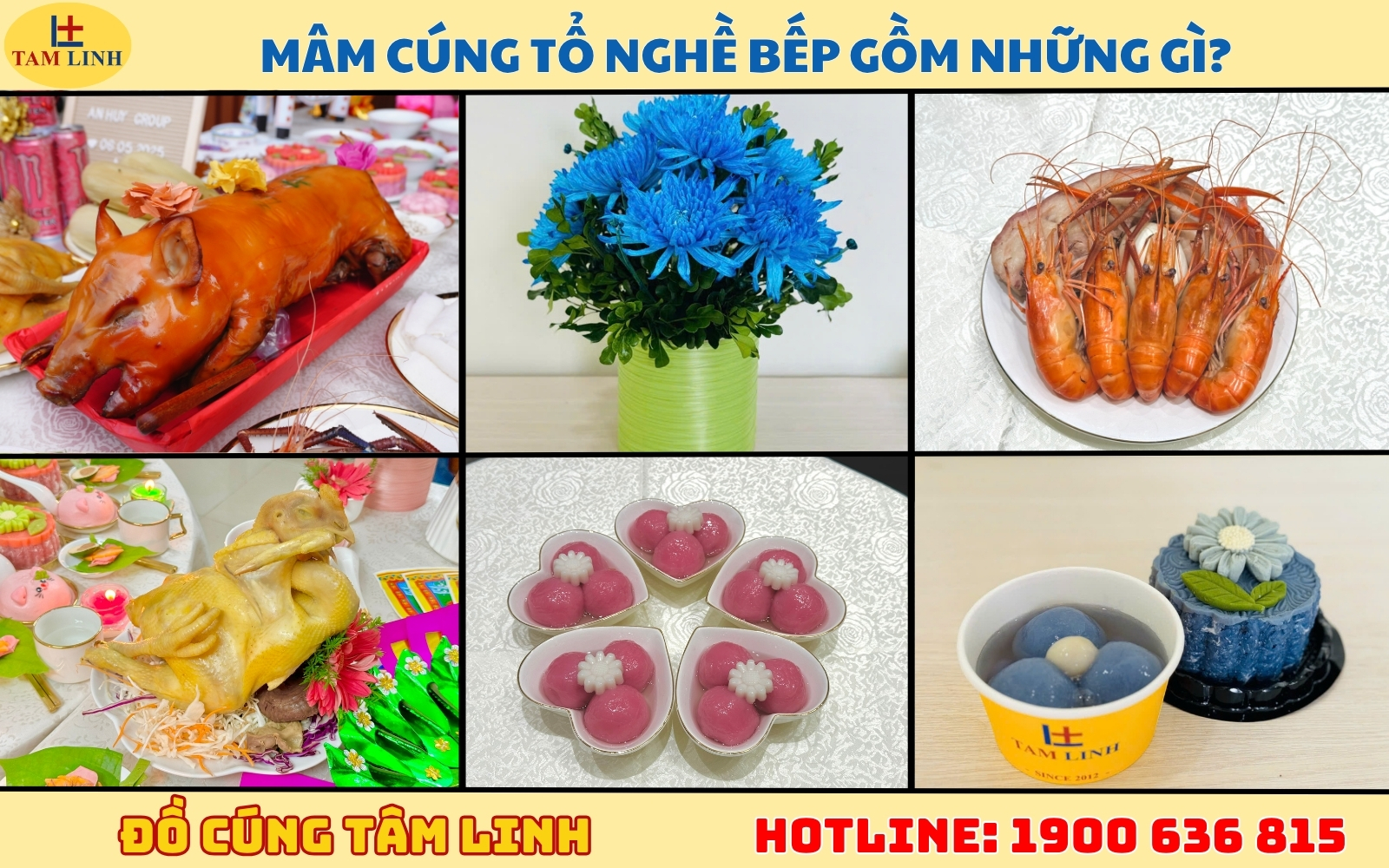 Mâm cúng tổ nghề bếp gồm những gì?