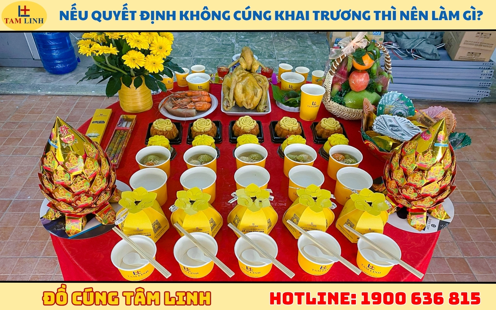 Nếu quyết định không cúng khai trương thì nên làm gì