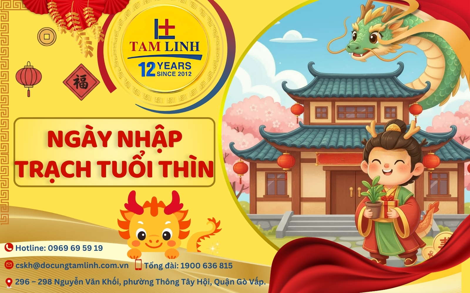 Ngày nhập trạch tuổi thìn