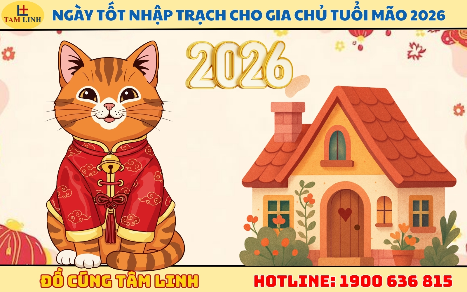 Ngày tốt nhập trạch cho gia chủ tuổi Mão 2026