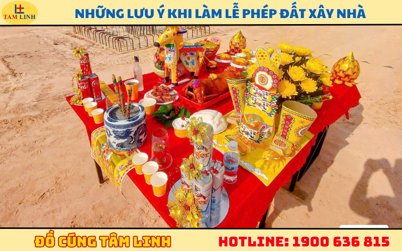 Những lưu ý khi làm lễ phép đất xây nhà