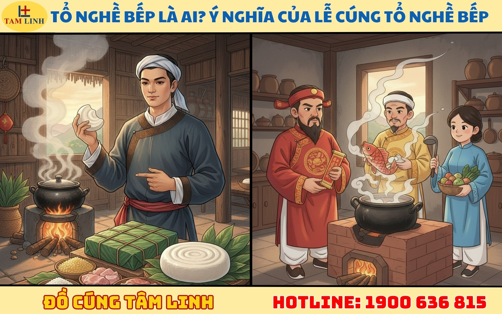 Tổ nghề bếp là ai? Ý nghĩa của lễ cúng tổ nghề bếp