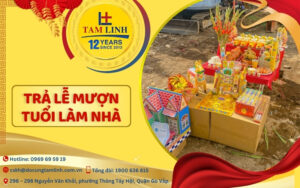 trả lễ mượn tuổi làm nhà