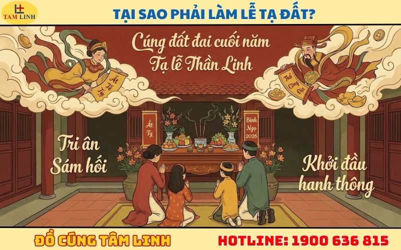 Cúng đất đai cuối năm là gì_ Tại sao phải làm lễ tạ đất