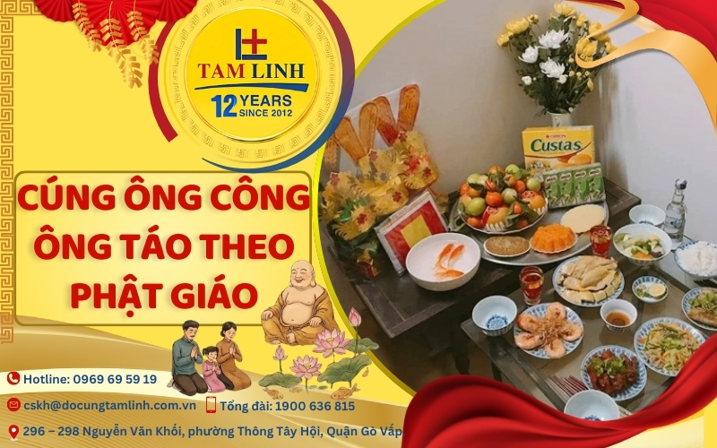 cúng ông công ông táo theo phật giáo
