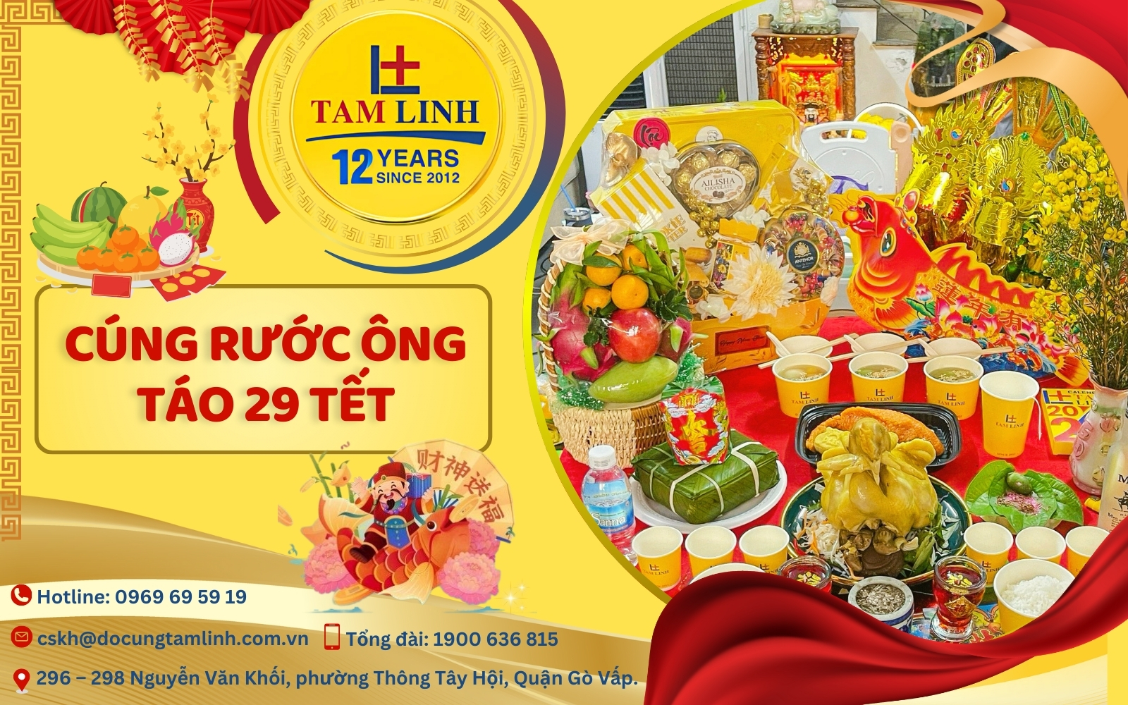 cúng rước ông Táo 29 Tết