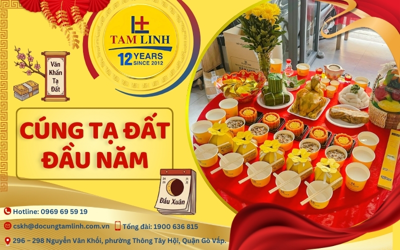 cúng tạ đất đầu năm