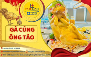 gà cúng ông công ông táo