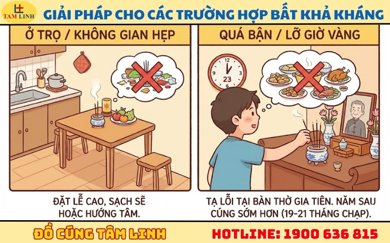 Giải pháp cho các trường hợp bất khả kháng