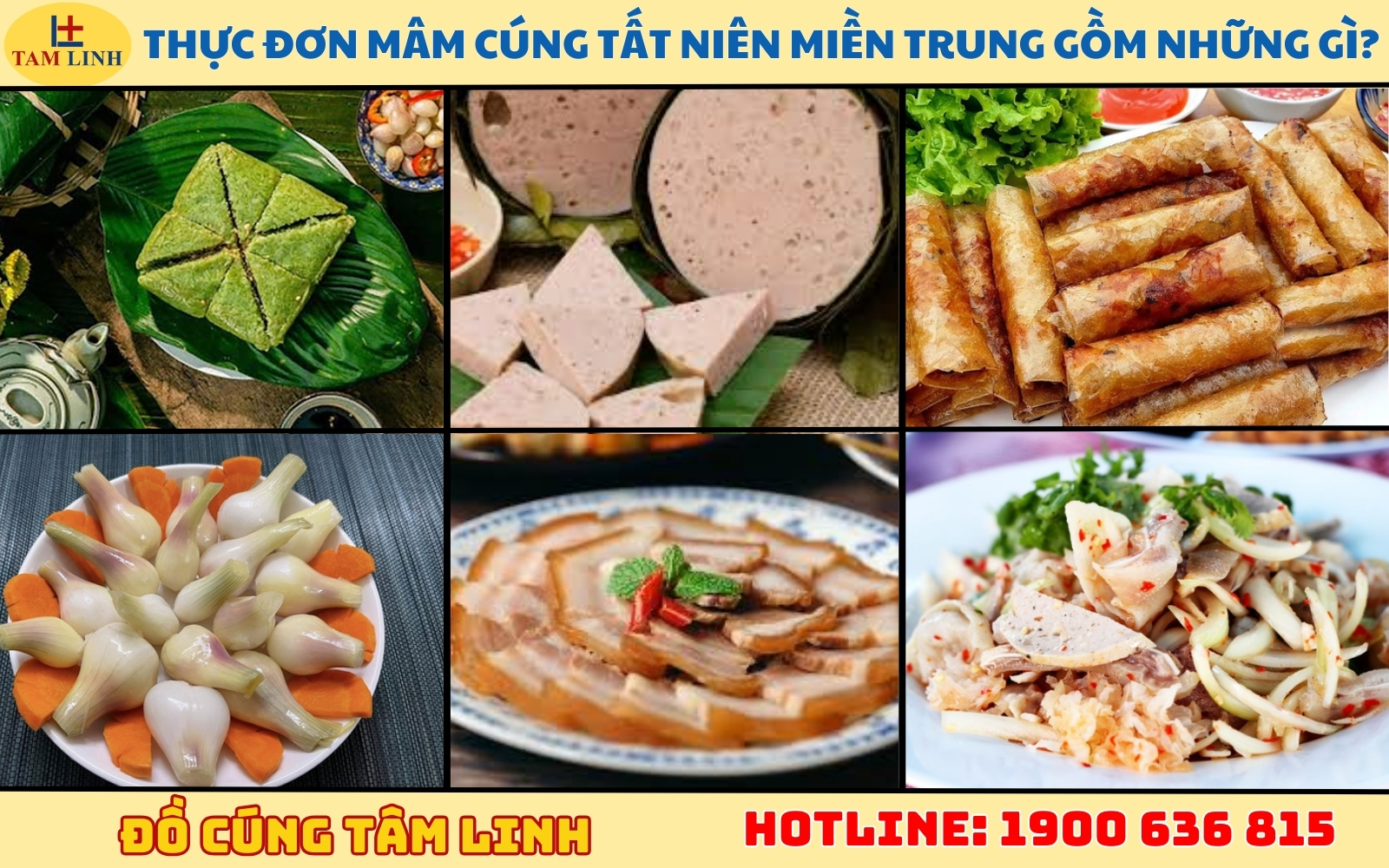 Thực đơn mâm cúng tất niên miền Trung gồm những gì