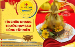 tia chan nhang truoc hay sau cung tat nien