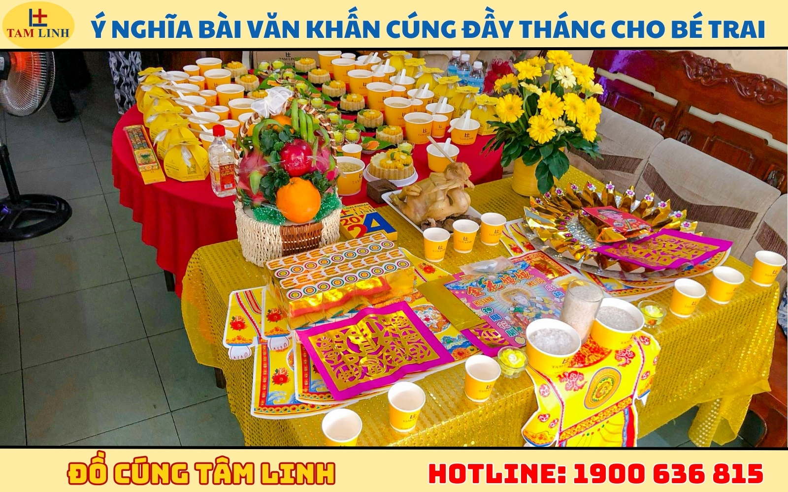 Ý nghĩa bài văn khấn đầy tháng cho bé trai