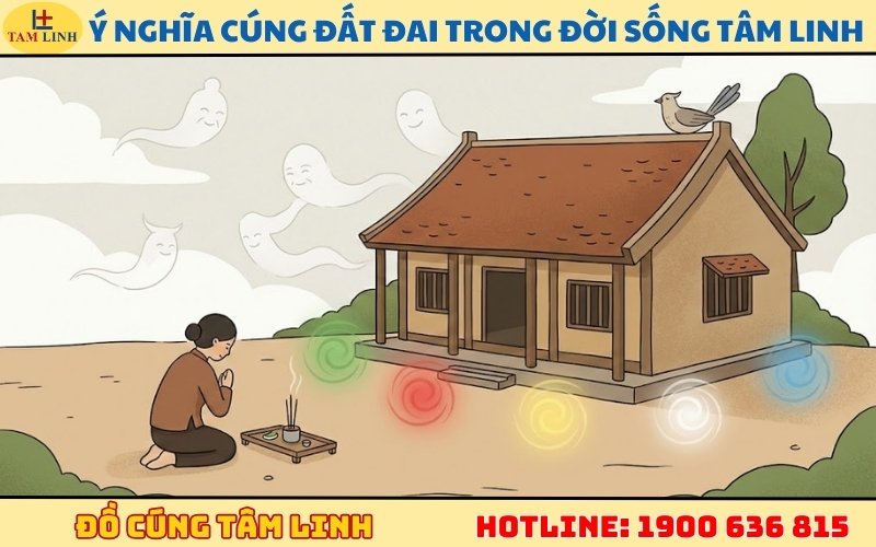 Ý nghĩa cúng đất đai trong đời sống tâm linh
