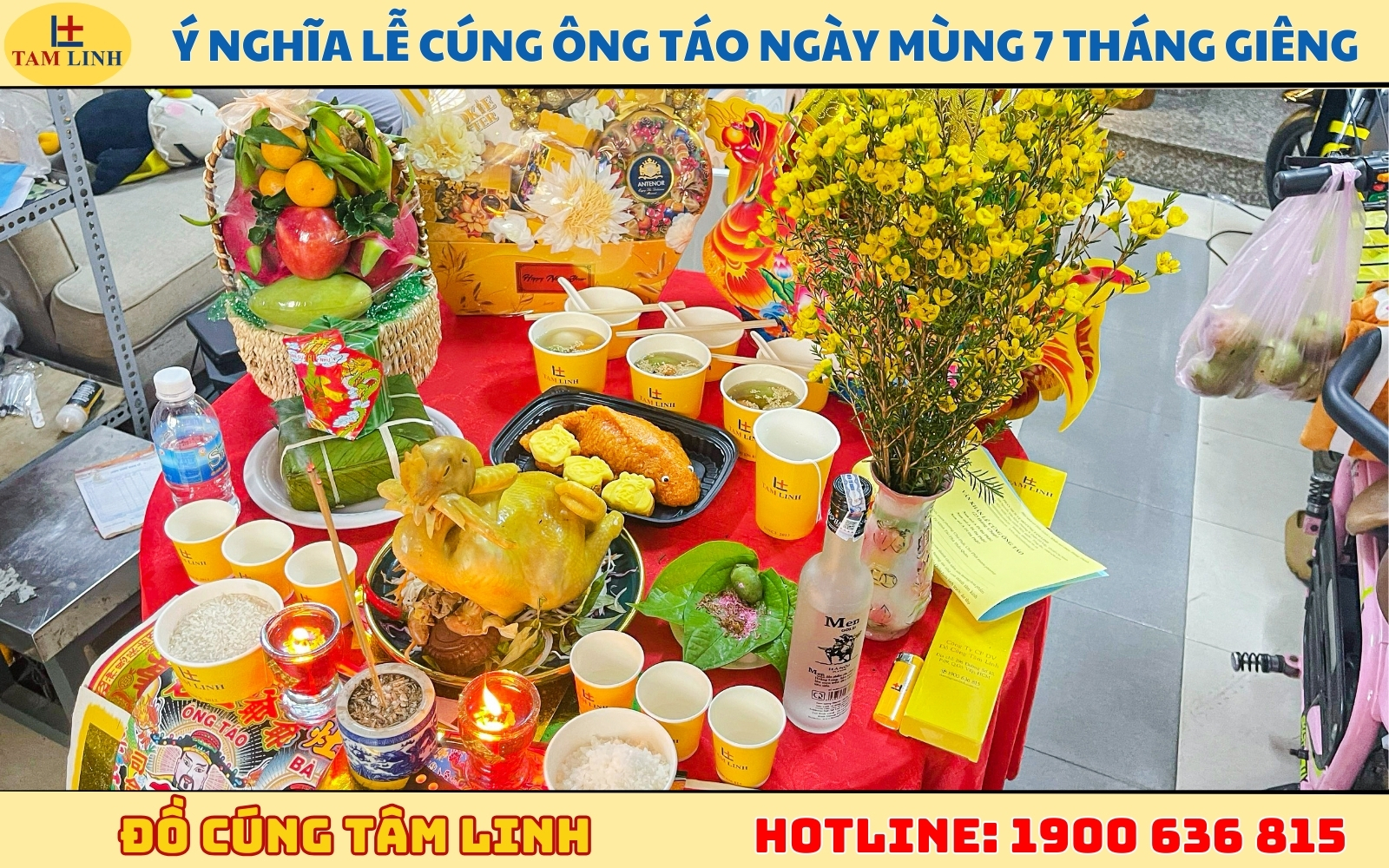 Ý nghĩa lễ cúng Ông Táo ngày mùng 7 tháng giêng