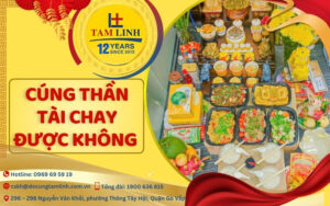 cúng Thần Tài chay được không