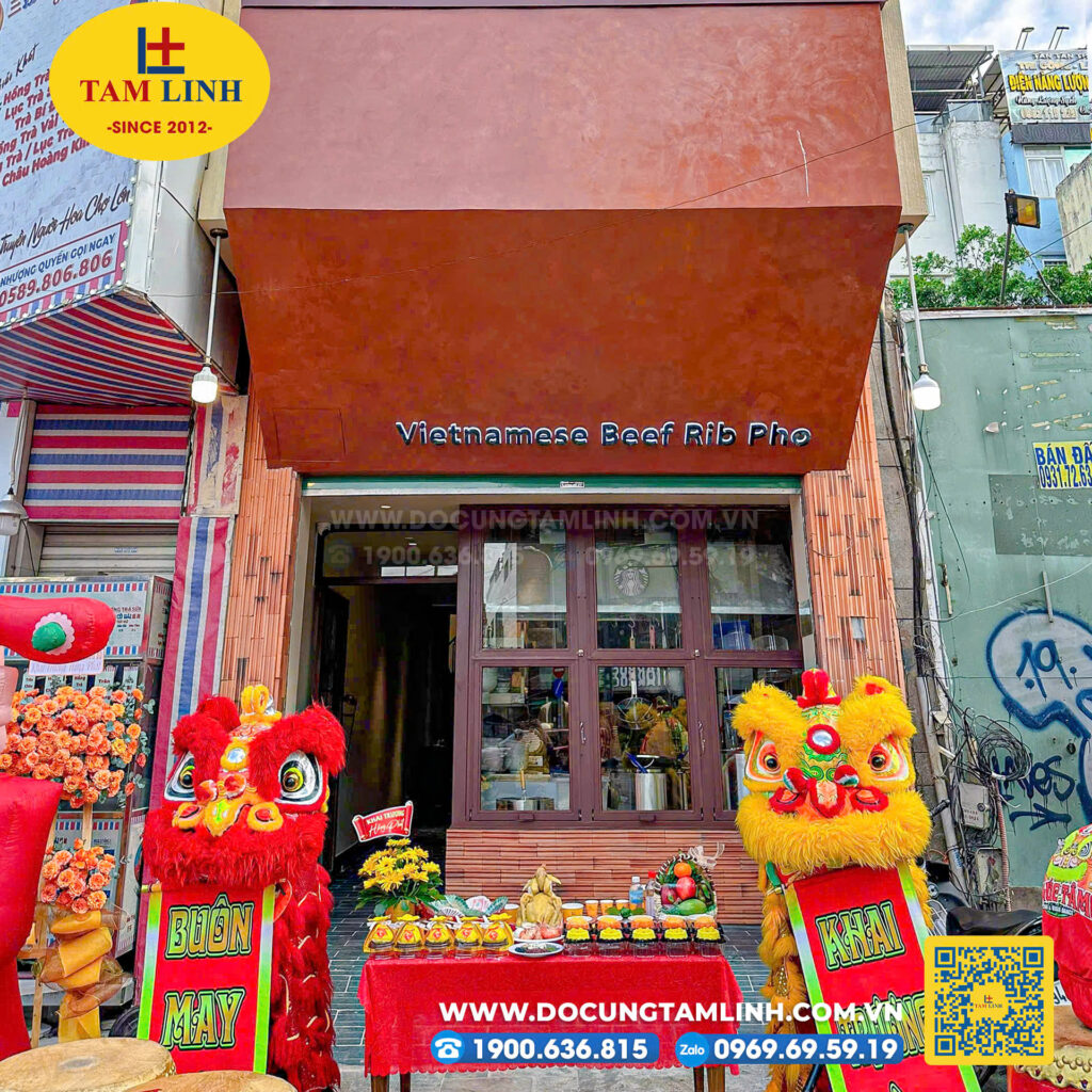 mâm cúng khai trương Đồ Cúng Tâm Linh