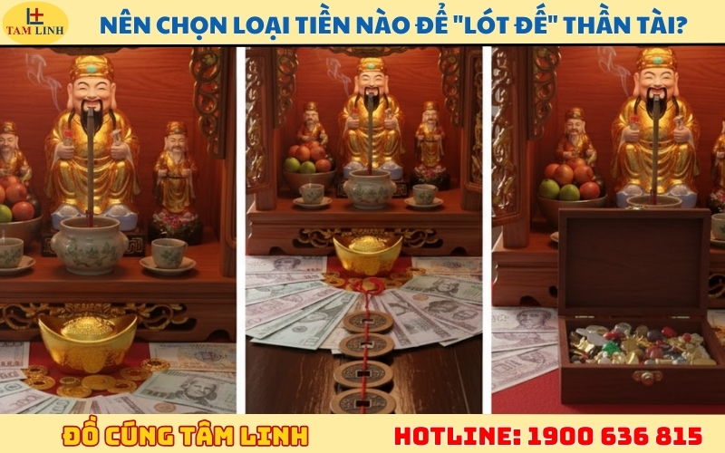 Nên chọn loại tiền nào để _lót đế_ Thần Tài