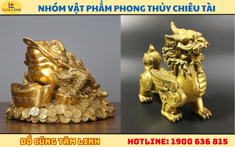 Nhóm vật phẩm Phong Thủy CHIÊU TÀI