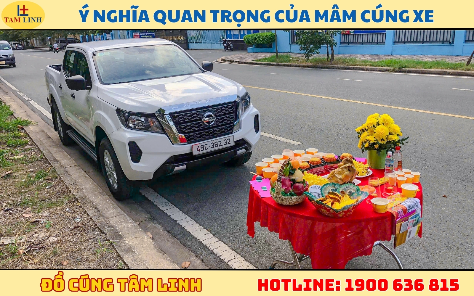 Ý nghĩa quan trọng của mâm cúng xe