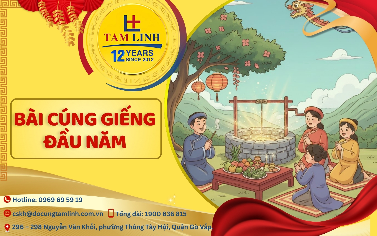 Bài cúng giếng đầu năm