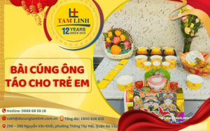 bài cúng ông táo cho trẻ em