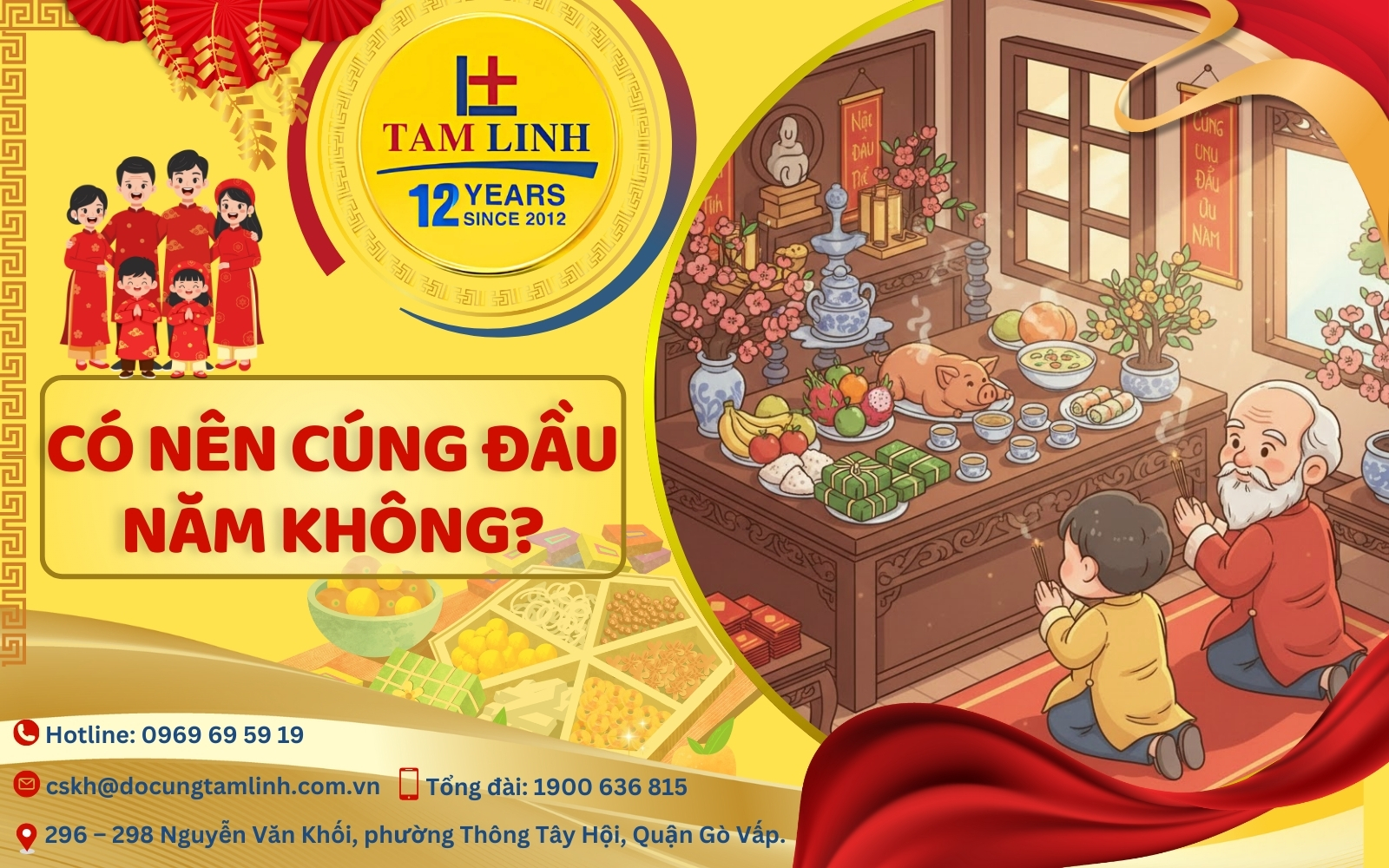 có nên cúng đầu năm không