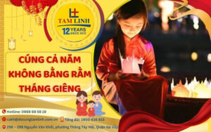 cúng cả năm không bằng Rằm tháng Giêng