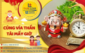 Cúng vía Thần Tài mấy giờ